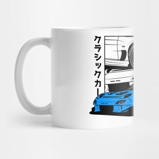 Blue RX 7 Comic Mug